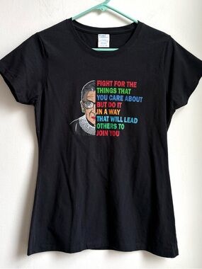 Ruth Bader Ginsburg Quote Tee t-shirt RBG inspirational shirt Sm